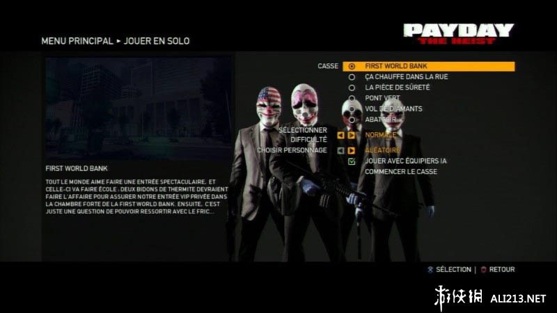 ջգӶᣨPayDay: The Heistv1.0/v1.0r2޸