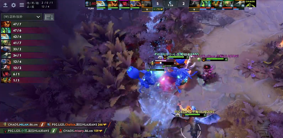 TI9죡CNPSG.LGDChaos½Ļս