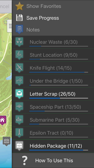 Interactive Map for GTA 5