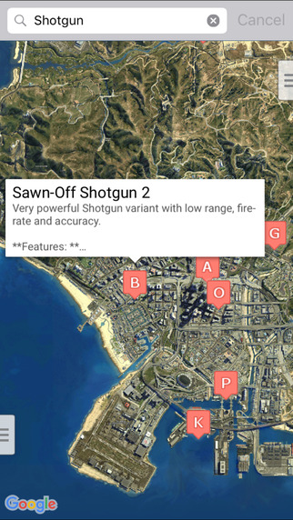 Interactive Map for GTA 5