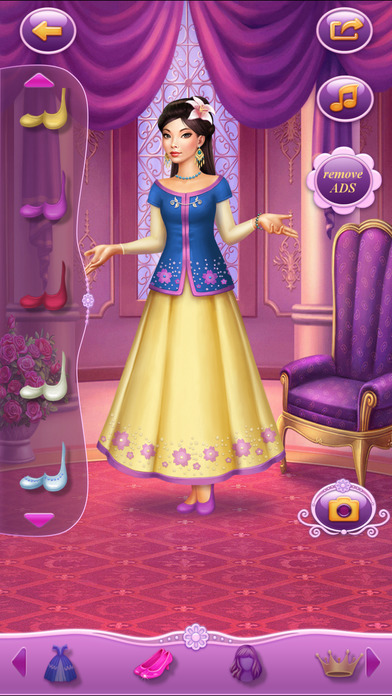 Dress Up Princess Snow White