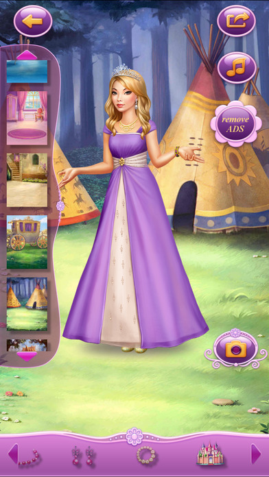 Dress Up Princess Snow White