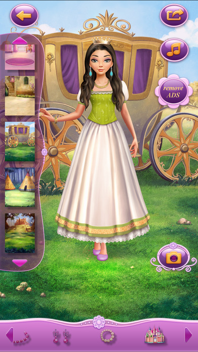Dress Up Rapunzel