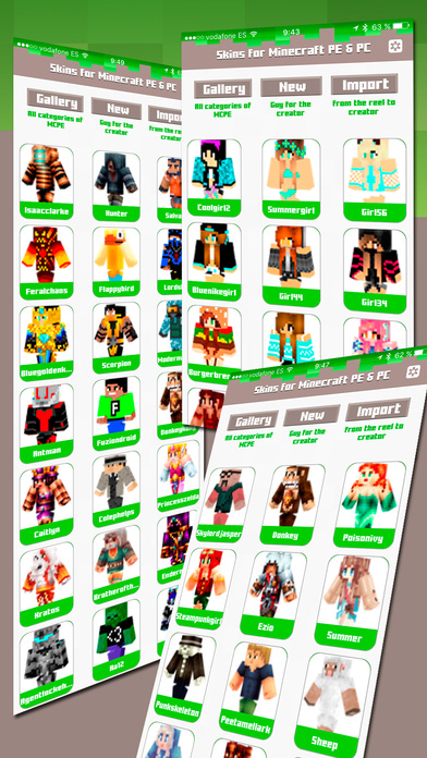 Skins for Minecraft  PE & PC (UNOFFICIAL)ͼ2