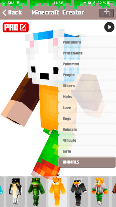 Skins for Minecraft PE & PC (UNOFFICIAL)