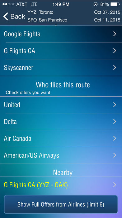 Toronto Airport + Flight Tracker