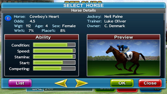 Virtual Horse Racing 3Dͼ1