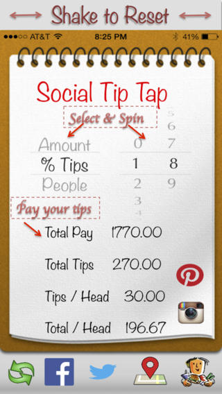 Social Tip Tap