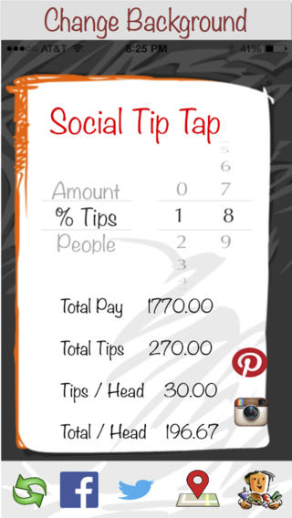 Social Tip Tap