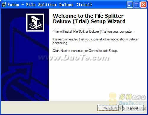File Splitter Deluxe