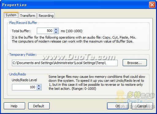Digital Audio Editor
