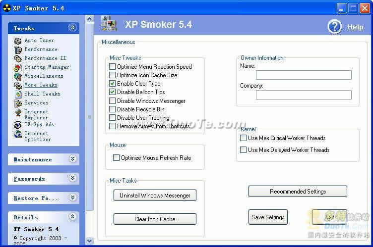 WareSoft XP Smoker