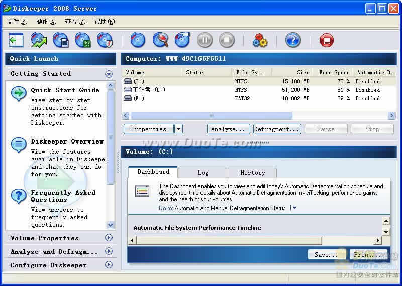 Diskeeper 2008