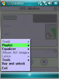 LCG Jukebox for Windows Mobile PPC