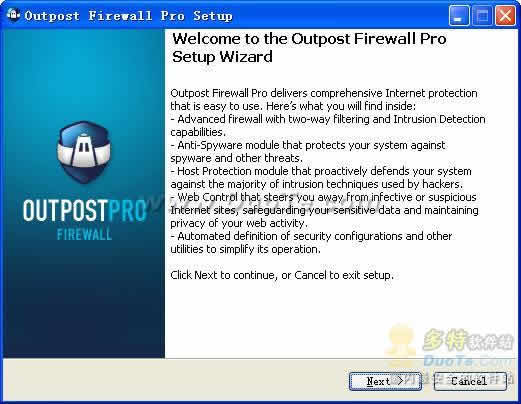 Outpost Firewall Pro