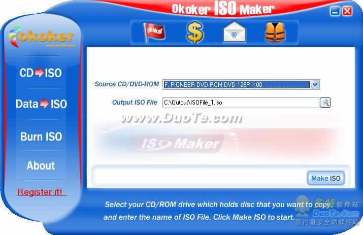 Okoker ISO Maker
