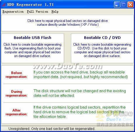 HDD Regenerator Shell