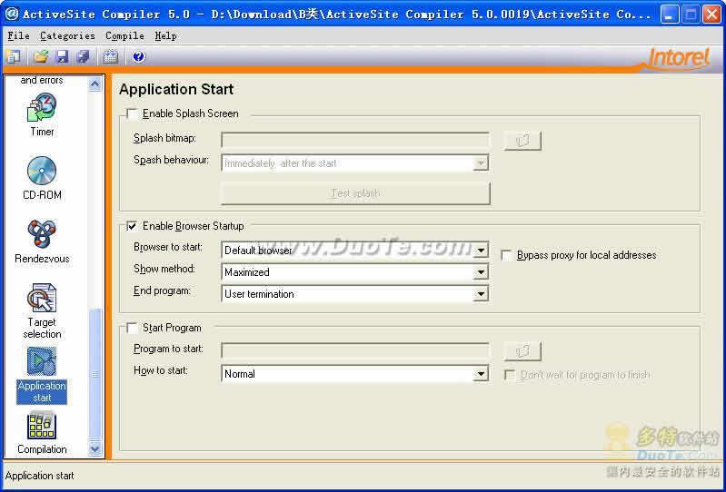 ActiveSite Compiler