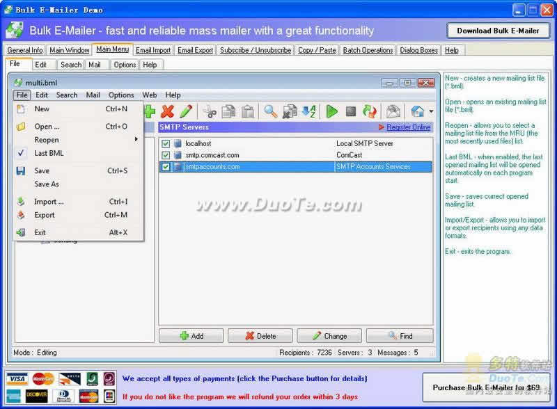 Bulk Email Mailer