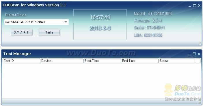 HDDScan