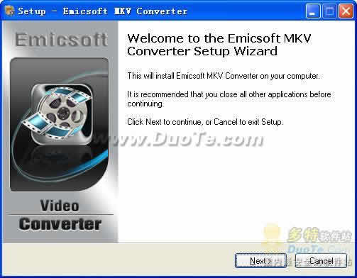 Emicsoft MKV Converter