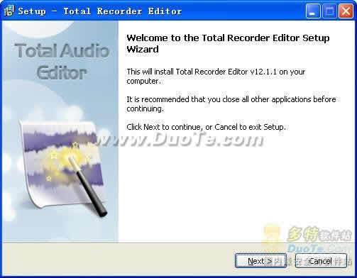 Total Recorder Editor 2010