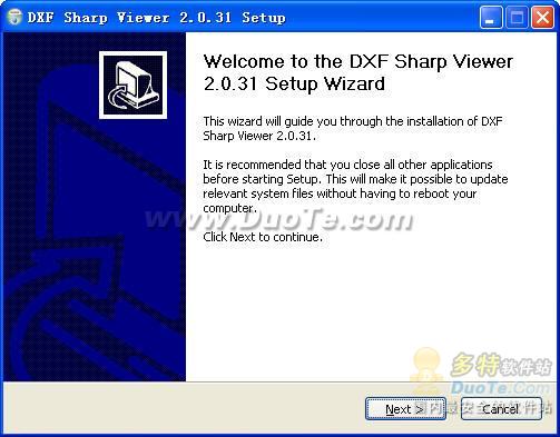 DXF Sharp Viewer