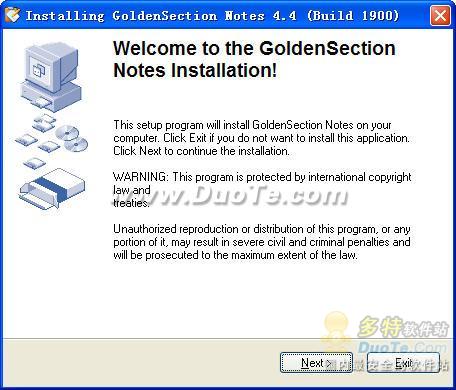 GoldenSection Notes