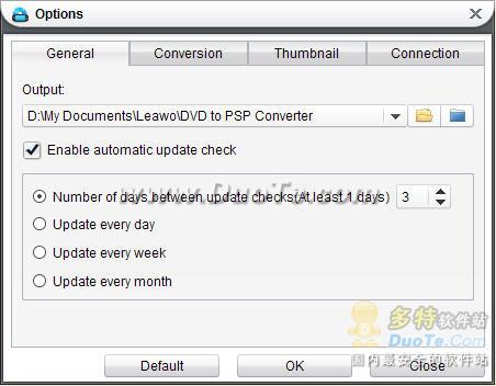 Leawo Free DVD to PSP Converter