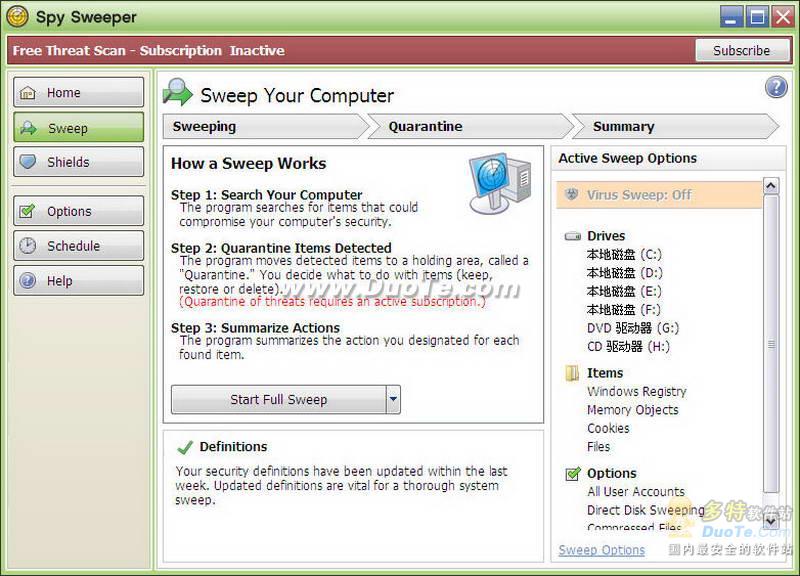 Webroot Spy Sweeper