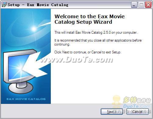 Eax Movie Catalog