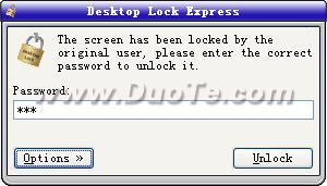 Desktop Lock Express