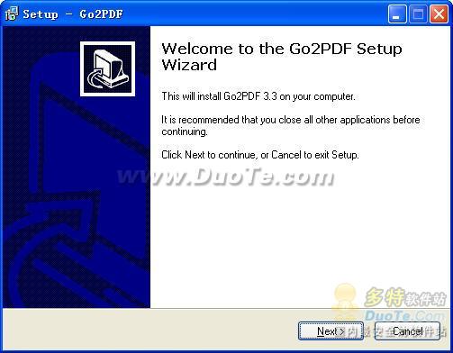 Go2PDF