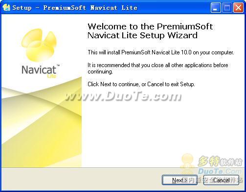 Navicat Lite for MySQL