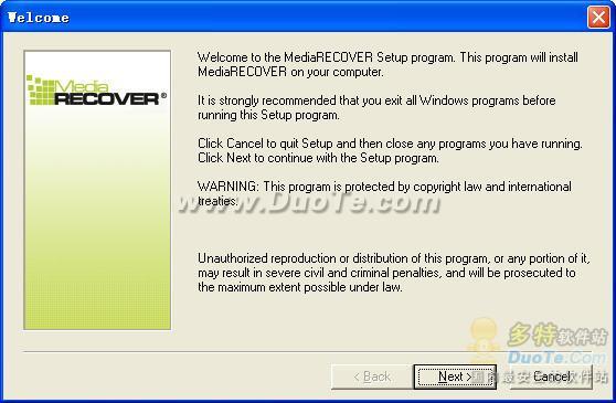 MediaRecover