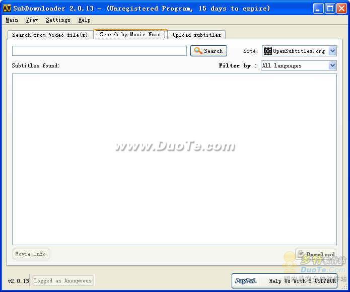 SubDownloader