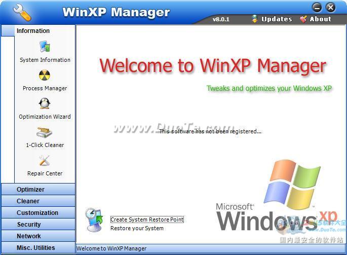 WinXP Manager