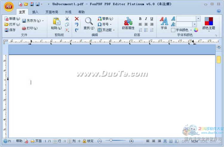 PDF༭ (FoxPDF PDF Editor Platinum)