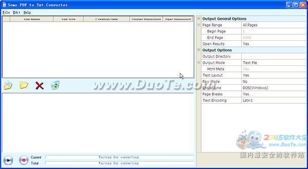 Some PDF to Txt Converter