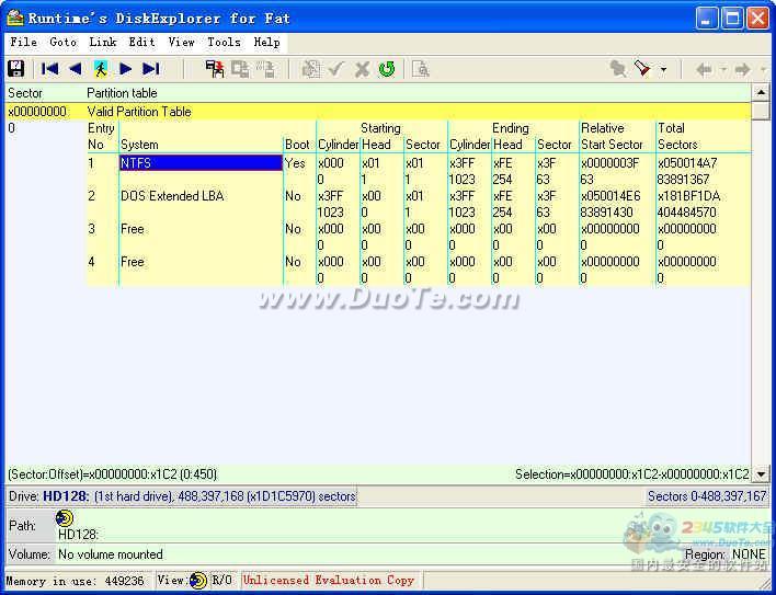 DiskExplorer for FAT