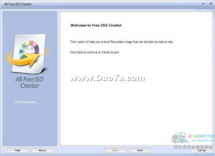 All Free ISO Creator