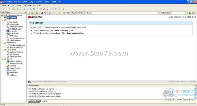 Acunetix Web Vulnerability Scanner