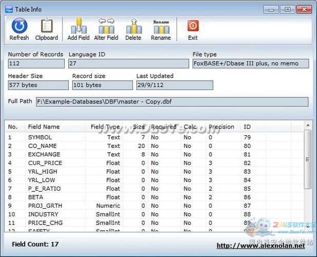 DBF Viewer Plus (dbfĶ)