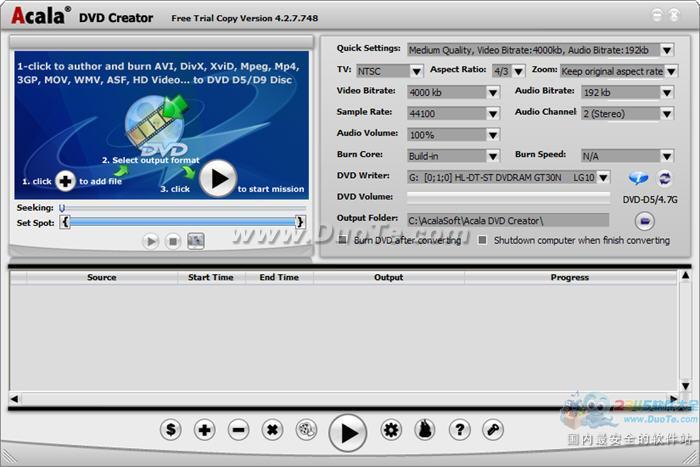 Acala DVD Creator