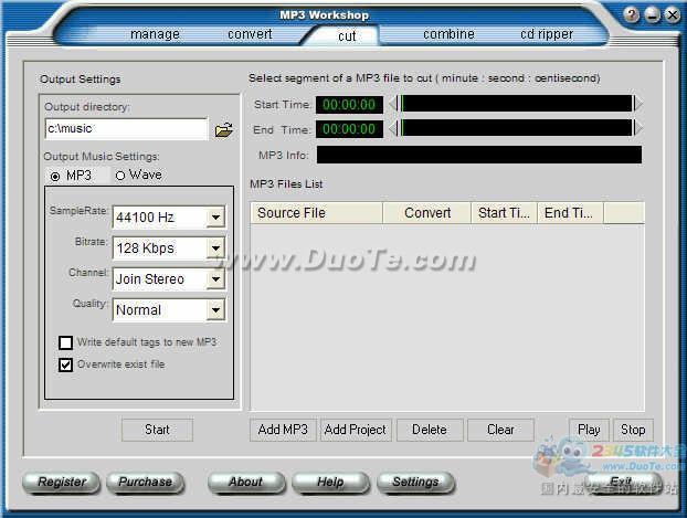 MP3 Workshop