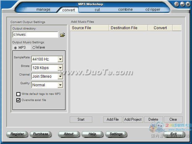 MP3 Workshop
