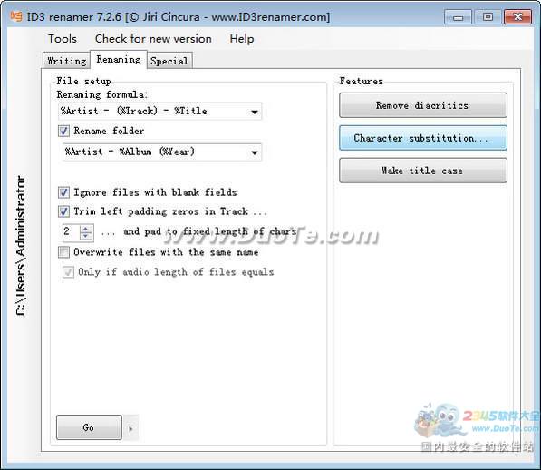 ID3 renamer