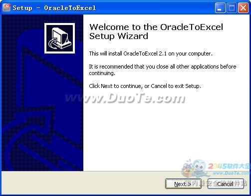 OracleToExcel