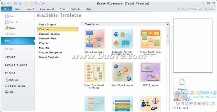EDraw Flowchart Software