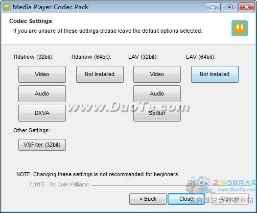 Media Player Codec Pack(Ƶ)